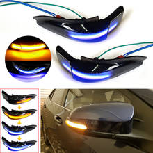 For Toyota Corolla Camry Prius C Avalon RAV4 LED Dynamic Turn Signal Light Sequential Side Wing Mirror Indicator Blinker 2024 - buy cheap