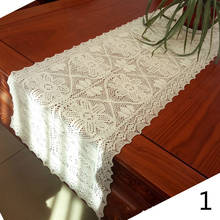 Macrame Table Runner Cotton Crochet Lace Boho Table Runner   For Wedding Party Chirstmas Home Dining Table Decor 2024 - buy cheap