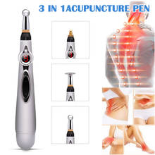 3 In 1 Electric Healing Acupuncture Pen Magnet Therapy Massage Pen Pain Relief Health Care Meridian Energy Fitness Body Trainer 2024 - buy cheap