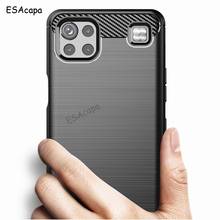 For LG K92 Cases Shockproof Carbon Fiber Phone Case For LG K92 Q92 5G Q52 Q62 K22 K52 K41S K51S Stylo 6 5 Velet G9 Soft Cover 2024 - buy cheap