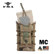 FMA тактические M4 Чехлы для журналов двойной Mag Пистолетная винтовка Молл мешочек для M4 M16 AK Glock Бесплатная доставка 2024 - купить недорого