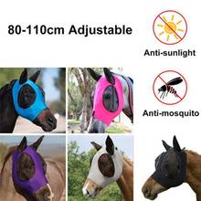 Breathable Anti-mosquito Lightweight Comfortable Horse Head Face Cover with Ear 2024 - buy cheap