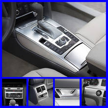 Adesivo decorativo para console central de autos, acessórios automotivos, para audi a6, c5, c6, 2005 a 2011, aço inoxidável, cd 2024 - compre barato