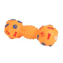 Juego interactivo con mancuernas de colores para mascotas, juego de pelota de pezón con forma de bola, hueso falso, 1 unidad 2024 - compra barato