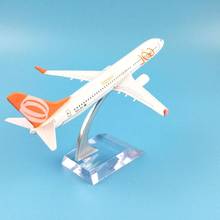 1/400 Brazil Air GOL Airlines Boeing B737-800 Plane Airplane Model Kids Toy Gift 2024 - buy cheap