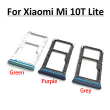 10Pcs/Lot, SIM Card Tray Slot Holder Adapter Accessories For Xiaomi Mi 10T Mi10T Lite 2024 - buy cheap