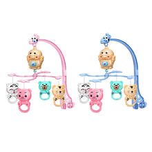Baby Crib Bell, Mobile Bed Musical Crib Bell Bedding Set Hand Grip Holder Flashing Hanging Rotating Rattles Toys for Infant Gift 2024 - buy cheap
