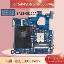 BA92-08150A материнская плата для ноутбука SAMSUNG NP305V4A, материнская плата для ноутбука BA41-01676A AMD FS1 2024 - купить недорого