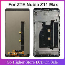Digitalizador de pantalla LCD de 6,0 pulgadas, herramientas de montaje de Panel táctil para ZTE Nubia Z11 Max NX523J NX535J, calidad AAA 2024 - compra barato