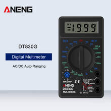 ANENG DT830G Digital Multimeter AC/DC Auto Ranging Handheld LCD Digital Multimeters Voltmeter Ammeter Ohm Buzzer Tester 2024 - buy cheap