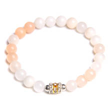 Female Natural round 8mm aventurine stone beads bracelet for women jewelry gift friendship energy lucky bracelets wholesale bulk 2024 - buy cheap