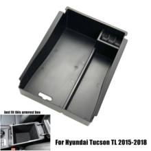 Коробка для хранения подлокотников для hyundai Tucson TL 2015-2018 с центральной консолью, ящик для хранения перчаток, держатель для хранения, органайзер для автомобиля 2024 - купить недорого