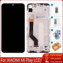 5.84 "AAA Qualidade Para XIAOMI Jogar Display LCD Com Tela de Toque Substituição Digitador Assembléia Ferramentas Gratuitas Para xiaomi Mi jogo LCD 2024 - compre barato