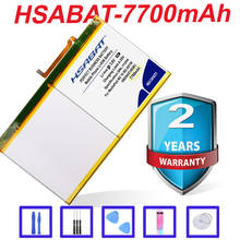 Top Brand 100% New 7700mAh HB26A510EBC Battery for Huawei MediaPad M2 10 flat cell M2-A01W M2-A01L in stock 2024 - buy cheap