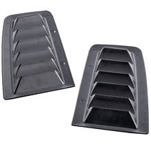 Saída de ventilação dianteira do capô para focus rs mk2, 2 peças, estilo entrada de ar do carro, ventilação, plástico abs para perfil universal 2024 - compre barato