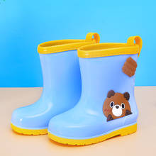 Kids Shoes New Fashion Classic Children's Shoes Pvc Rubber Kids Baby Cartoon Shoes Children's Water Shoes Waterproof Rain Boots 2024 - buy cheap