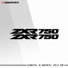 Pegatina para tanque de combustible de motocicleta, logotipo reflectante impermeable para motocicleta Kawasaki ZXR750 zxr 750, novedad 2024 - compra barato