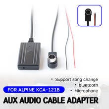 Adaptador de cabo receptor bluetooth aux, para design de alpino mãos livres, módulo aux de alta fidelidade para modelos alpinos 9887/105/117/9855 s 2024 - compre barato