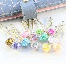 Domikee cute creative sequins metal office school paper clips bookmark fine student memo clips set stationery supplies 2024 - buy cheap
