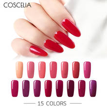 COSCELIA 10ml 15pcs/Lot UV Gel Nail Polish Kit Nail Art Set Semi Permanent Soak Off Varnish Polish UV Gel 80 Colors Gel For Nail 2024 - buy cheap