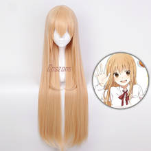 Himouto! Umaru-chan Doma Umaru Cosplay Light Orange Long Straight Hair Heat Resistant Synthetic Wigs+ Free Wig Cap 2024 - buy cheap