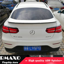 For  Benz glc coupe Spoiler 2016-2017 High Quality  ABS Material Car Rear Wing Primer Color Rear Spoiler 2024 - buy cheap