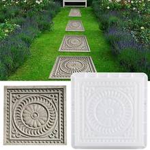 Square Concrete DIY Mold Pavement Plastic Path Maker Mold Paving Cement Brick The Stone Road Paving Moulds Tool For Garden Decor 2024 - buy cheap