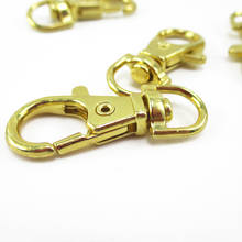 David accessories Gold Silver Lobster Clasp Clips Key Hook Split Key Ring Clasps DIY Keychains Making,5Yc4649 2024 - buy cheap