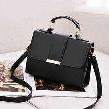 Women's Designer Handbag 2019 Fashion New High quality PU Leather Women bag Contrast Lady Tote Shoulder Messenger Bag Crossbody 2024 - buy cheap