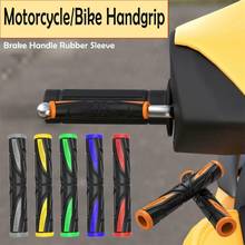 2Pcs Colorful Anti-skid Rubber Motorbike Brake Clutch Lever Cover Handlebar Grips Motorcycle Handgrip Guard Cycling Accessories 2024 - buy cheap