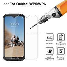 For Oukitel WP6 Tempered Glass 9D Premium Toughened Glass Screen Protector Film For Oukitel WP5 Protective Mobile Phone Film 2024 - купить недорого