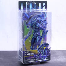 NECA ALIENS Club Exclusive 2019 Alien Warrior 7" Action Figure Collection PVC Model Toy 2024 - buy cheap