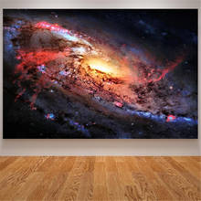 Milky Galaxy Painting Nebula Poster Canvas Print Modern Wall Art Universal Wall Pictures for Living Room Home Decoration Star 2024 - buy cheap