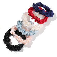 Korean Fashion Scrunchies For Women Hair Accessories Multicolor Soft Elastic Rubber Bands Girl Ponytail Holder Tie Gum Headdress 2024 - buy cheap