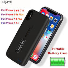 External Power Bank Charging Cover Case For iPhone 6 7 X Xs Battery Case Portable Battery Charger Cases for iPhone 6 6s 7 8 Plus 2024 - buy cheap