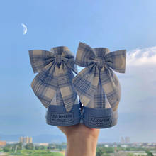 JK-zapatos de lona japoneses de alta calidad para estudiantes, calzado pequeño de Lolita con lazo, estilo femenino, para Halloween y pizarra blanca, originales 2024 - compra barato