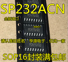 SP232ACN SP232ECN SOP16 feet new RS232 transceiver chip SMD IC 2024 - купить недорого