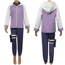 Disfraz de Cosplay de Hinata Hyuga para niños, Disfraces de Halloween y Carnaval 2024 - compra barato