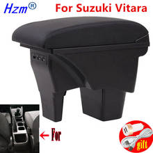 For Suzuki Vitara Armrest box central storage box car accessories Car Armrests with USB LED light Easy to install 2024 - buy cheap