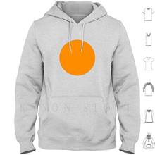Polkadots-sudaderas con capucha de manga larga, Polkadots de lunares, diseño de círculos Artsy artístico naranja 2024 - compra barato