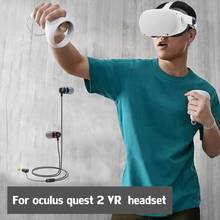 Wired Earphone For Oculus Quest 2 VR Headset Deep Bass Gaming Headsets Headphone In-ear Earbuds For Oculus Quest2 VR Accessories 2024 - buy cheap