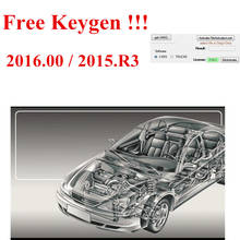 2019 новейший vd ds150e cdp 2016,00, программное обеспечение keygen в подарок для delphis, поддержка 2016 года, модели автомобилей, грузовиков 2024 - купить недорого