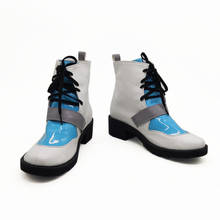 Gawr gura cosplay sapatos de hololive eng anime cos adereços tubarão azul menina masculino e feminino acessórios 2024 - compre barato