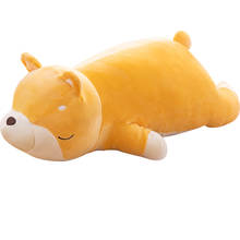 50-80cm de pelúcia porco urso shiba inu cão urso gato brinquedo boneca namorado gigante longo travesseiro grande almofada recheado boneca meninas presentes de reforço 2024 - compre barato
