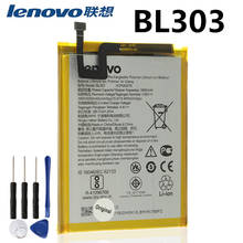 Original novo bl303 3900/4000mah bateria para lenovo bl303 batterie batterij bateria 2024 - compre barato