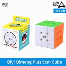 Qiyi qimeng mais 3x3 90mm cubo mágico sem cola grande 3x3x3 cubos de velocidade 9cm aprendizagem cubos de quebra-cabeça educacionais brinquedos para meninos 2024 - compre barato