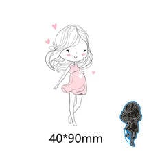 Young pregnant woman Metal Cutting Dies Steel Cutting Embossing Dies For Scrapbooking paper craft home decoration Craft 2024 - buy cheap