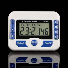 Magnetic Digital Clock Kit 4 Groups Channel Alarm Timer Digitale Count Down 99 Hour 59 Min Electronic Countdown Stopwatch Timers 2024 - buy cheap