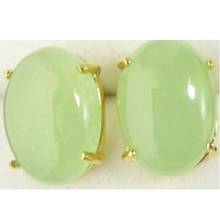 Free Shipping  6 colors Fashion lady's blue / pink /red /green jade bead  earrings 2024 - buy cheap