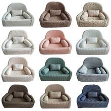 Almohada de sofá para recién nacido, accesorios de fotografía, juego de almohada para sofá, decoración de Silla, K1MA, 4 unids/set por Set 2024 - compra barato